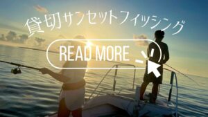 夕方開催の石垣島釣りツアー