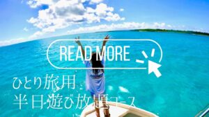 石垣島でひとり旅専門のシュノーケリングと釣りツアーの詳細
