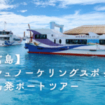 竹富島で個人シュノーケリング